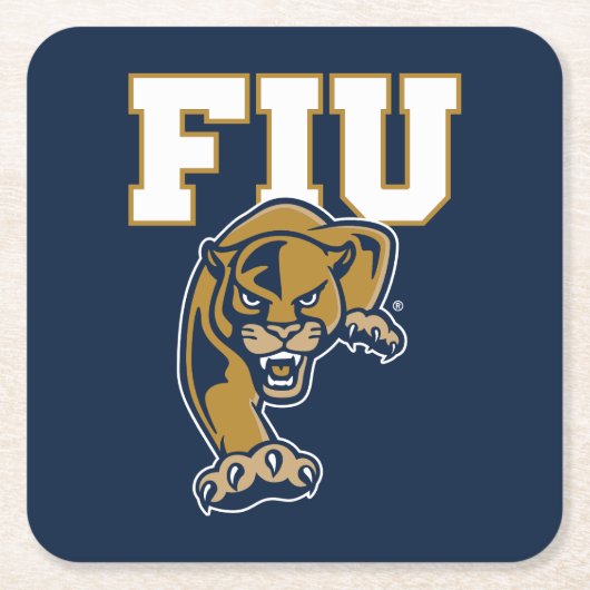 FIU Panters Kartonnen Onderzetters (Voorkant)