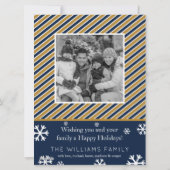 FIU-Panters - Kerstmis Feestdagenkaart (Achterkant)