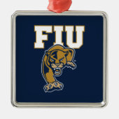 FIU Panters Metalen Ornament (Voorkant)