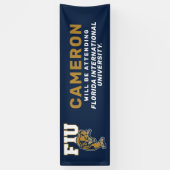 FIU Panters Spandoek (Verticaal)