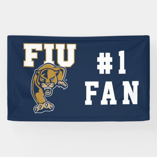 FIU Panters Spandoek (Horizontaal)
