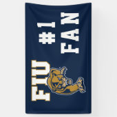 FIU Panters Spandoek (Verticaal)