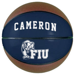FIU-panters - witte Logo Basketbal