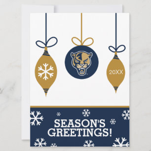 FIU Panthers - Kerst Feestdagenkaart