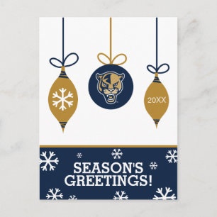 FIU Panthers - Kerst Feestdagenkaart