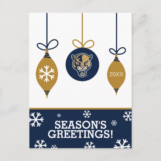 FIU Panthers - Kerst Feestdagenkaart (Voorkant)