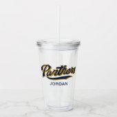 FIU Panthers Script Acryl Drinkbeker (Voorkant)
