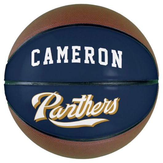 FIU Panthers Script Basketbal (Voorkant)