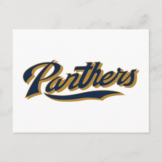 FIU Panthers Script Briefkaart (Voorkant)