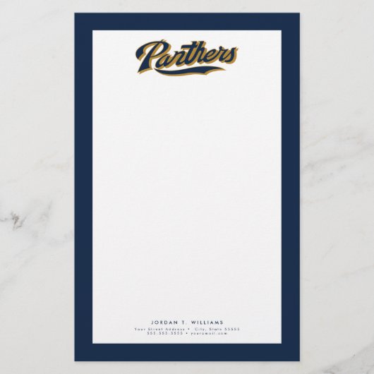 FIU Panthers Script Briefpapier (Voorkant)