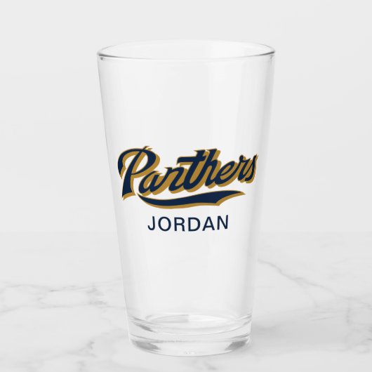 FIU Panthers Script Glas (Voorkant)