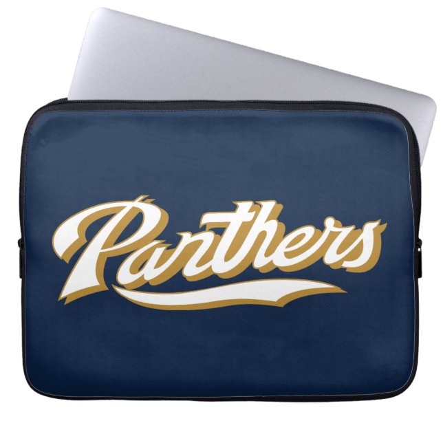 FIU Panthers Script Laptop Sleeve (Voorkant)