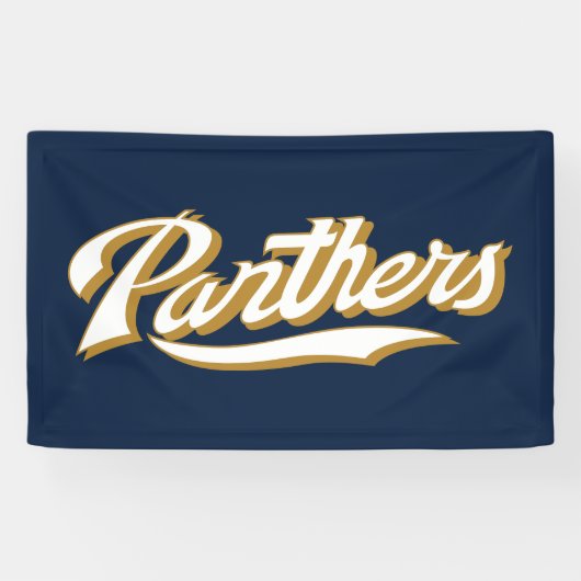 FIU Panthers Script Spandoek (Horizontaal)