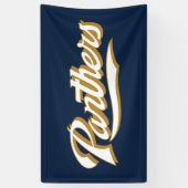FIU Panthers Script Spandoek (Verticaal)
