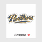 FIU Panthers Script Sticker (Vel)