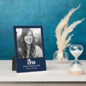 FIU Panthers - White Logo Fotoplaat (Zijkant)