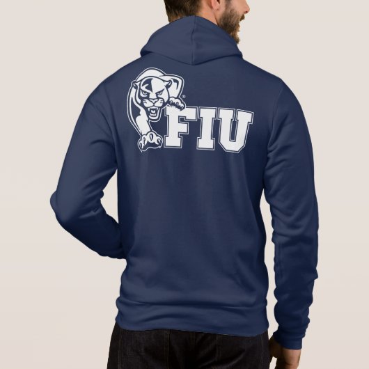 FIU Panthers - White Logo Hoodie (Achterkant)