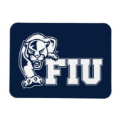 FIU Panthers - White Logo Magneet (Horizontaal)