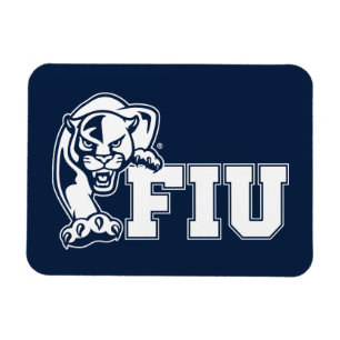 FIU Panthers - White Logo Magneet