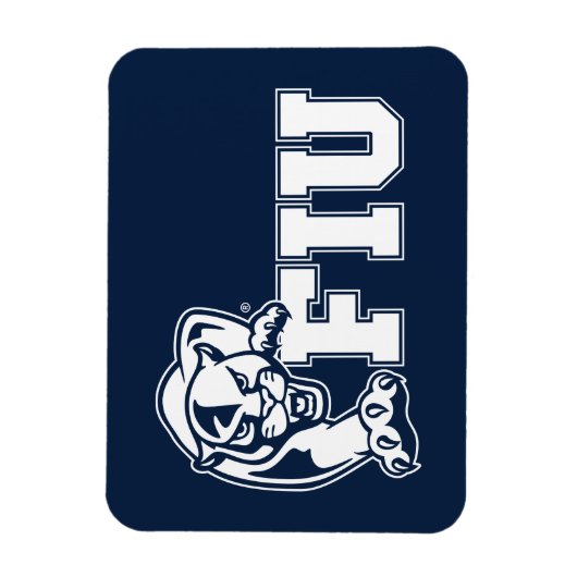 FIU Panthers - White Logo Magneet (Verticaal)
