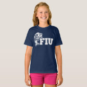 FIU Panthers - White Logo T-shirt (Voorkant volledig)
