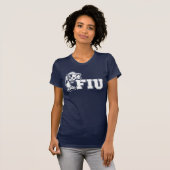 FIU Panthers - White Logo T-shirt (Voorkant volledig)