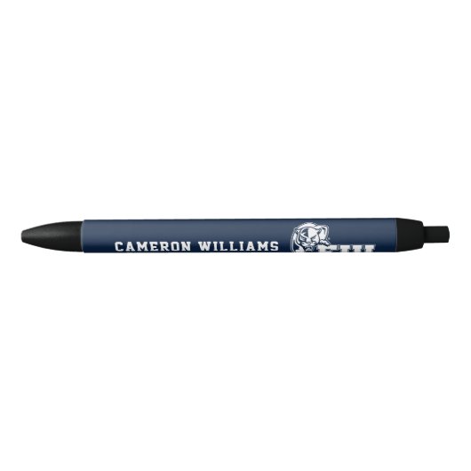 FIU Panthers - White Logo Zwarte Inkt Pen (Voorkant)