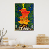 Fiuggi Italië Reisreclame Poster (Keuken)
