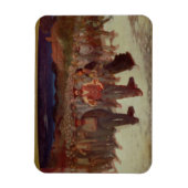 Fiumana (The Human Tide) 1895-96 (olie op doek) Magneet (Verticaal)