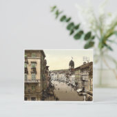 Fiume, Corso, Kroatië, Oostenrijks-Hongaarse klass Briefkaart (Staand voorkant)