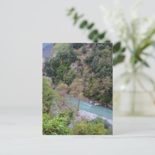 Fiume Lao Near Papasidero Briefkaart (Staand voorkant)