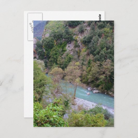 Fiume Lao Near Papasidero Briefkaart (Voorkant / Achterkant)