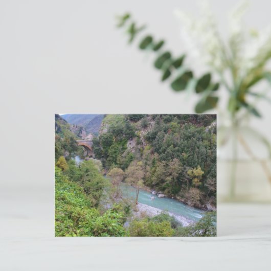 Fiume Lao Near Papasidero Briefkaart (Staand voorkant)