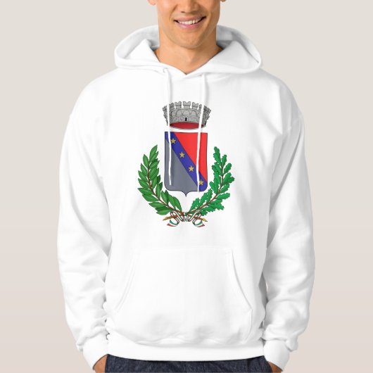 Fiume Veneto Stemma, Italië Hoodie (Voorkant)