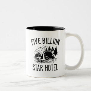 Five Billion Star Hotel Tweekleurige Koffiemok