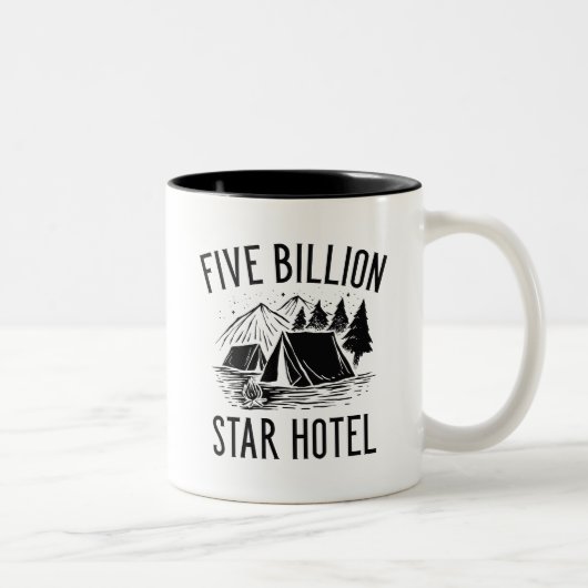 Five Billion Star Hotel Tweekleurige Koffiemok (Rechts)