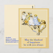 Five Birds Anytime Card Briefkaart (Voorkant / Achterkant)