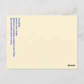 Five Birds Anytime Card Briefkaart (Achterkant)