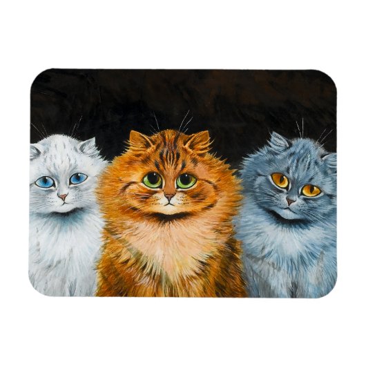 Five Cats by Louis Wain Magneet (Horizontaal)