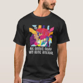 Five Drinks Away From Bisexual Rainbow Bisexuality T-shirt (Voorkant)
