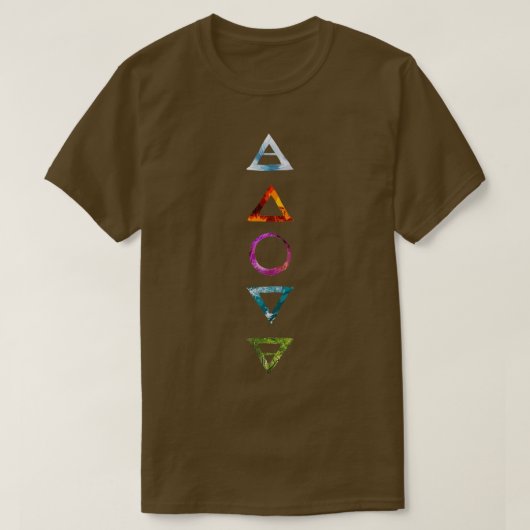 Five Elements  5 Elements Alchemy  T-shirt (Design voorkant)