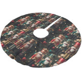 Five festive Christmas nutcrackers Kerstboom Rok (Gekanteld)