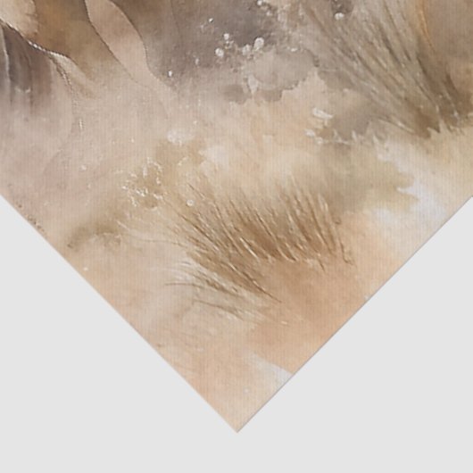 "Five Galloping Mustangs" Stoffige Westerne Waterc Tissuepapier (Detail)