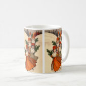 Five Girls With Furry Muffs - Florence Hardy Koffiemok (Voorkant rechts)