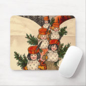 Five Girls With Furry Muffs - Florence Hardy Muismat (Met muis)