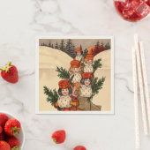 Five Girls With Furry Muffs - Florence Hardy Servet (Insitu)