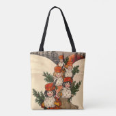 Five Girls With Furry Muffs - Florence Hardy Tote Bag (Achterkant)