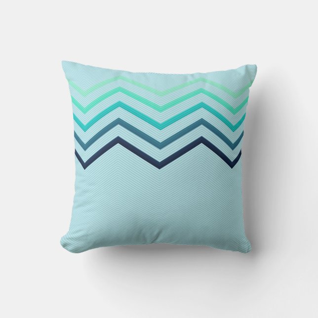 Five Large Chevron Stripes Pillow Kussen (Voorkant)
