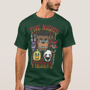 Five Nights At Freddys Pizzeria MultiKarakter T-shirt