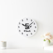 Five o' clock ronde klok (Huis)